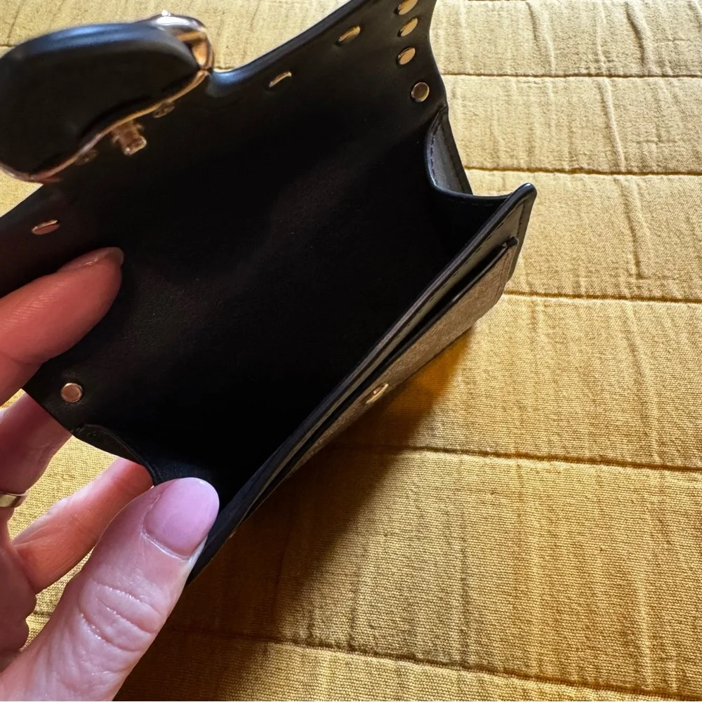 Coach Georgie saddlebag crossbody and matching wallet - Picture 12 of 16